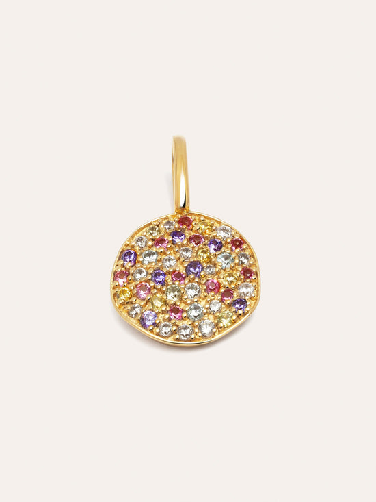 Charm Stellar Colors Plata Baño Oro