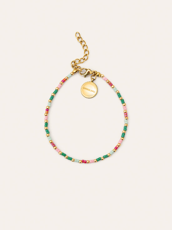 Pulsera Vidal Colors Acero Baño Oro