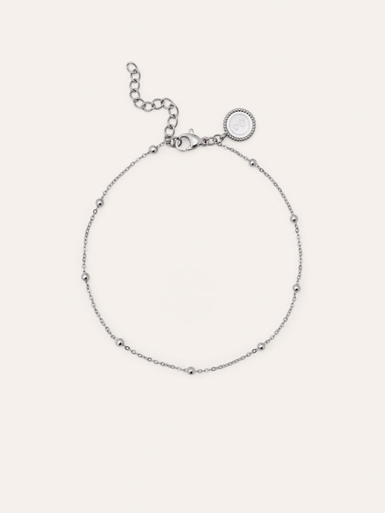 Tobillera Dots Acero